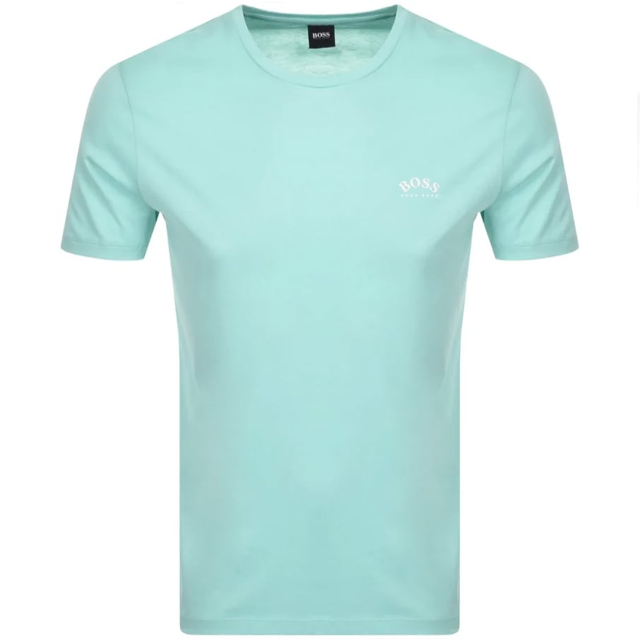 Alternative Image for ProductBOSS Tee Curved T Shirt Green1